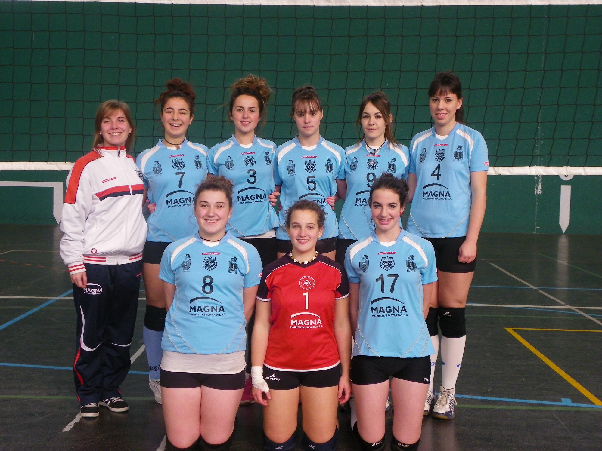 Las Juveniles de Ibararte Campeonas de la liga regular.